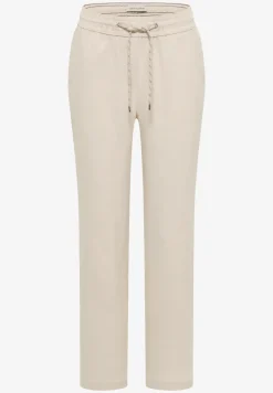 Slim Legs broek in causale pasvorm van linnen