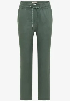 Slim Legs broek in causale pasvorm van linnen