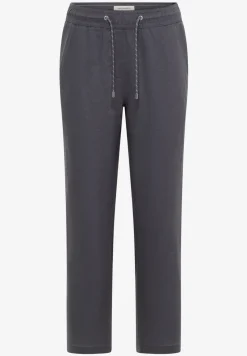 Slim Legs broek in causale pasvorm van linnen
