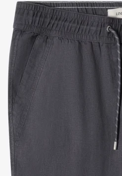 Slim Legs broek in causale pasvorm van linnen