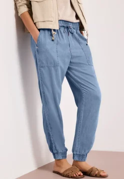 Slim Legs broek in een gewassen look
