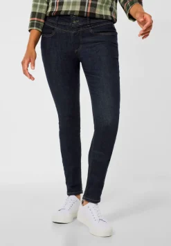 Slim-fit denim