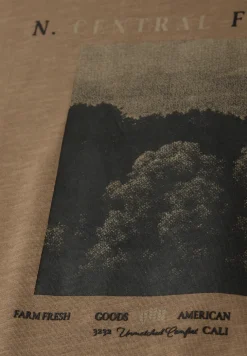 Slub Shirt met fotoprint