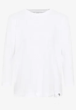 Slub Shirt met ronde hals