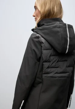Softshell jas met details