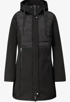 Softshell jas met details