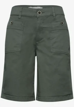 Straight Legs bermuda met omslag
