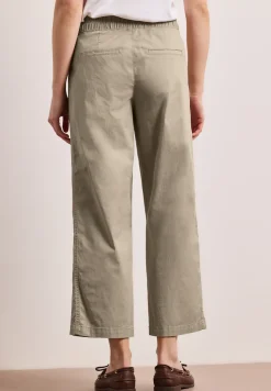 Straight Legs broek in paper touch stof