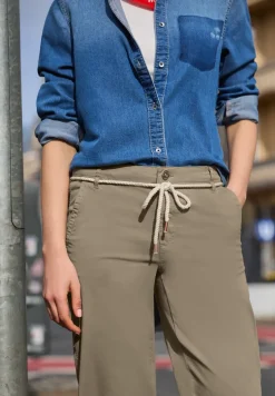 Straight Legs broek in papertouch kwaliteit