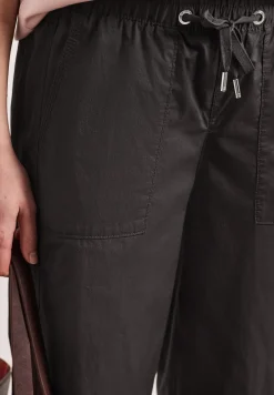 Straight Legs broek in paper touch stof
