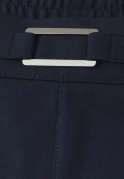 Straight Legs broek met gespdetail