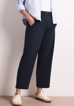 Straight Legs broek met gespdetail