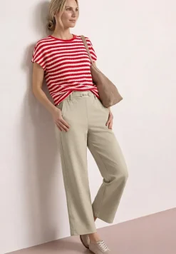 Straight Legs broek met gespdetail