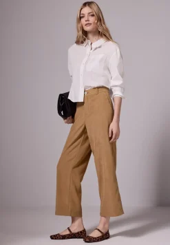 Straight Legs broek met klinknagels