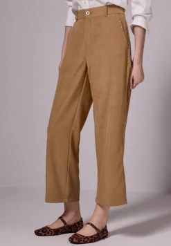 Straight Legs broek met klinknagels