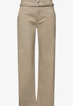 Straight Legs broek met riemdetail