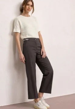Straight Legs broek met riemdetails