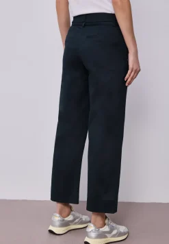 Straight Legs broek met riemdetail