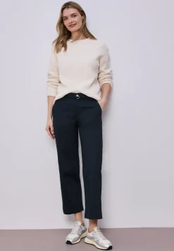 Straight Legs broek met riemdetail