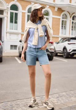 Straight Legs denim shorts in een casual pasvorm