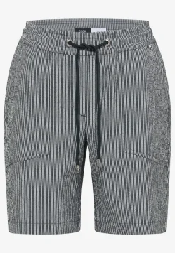 Straight Legs shorts in seersucker kwaliteit