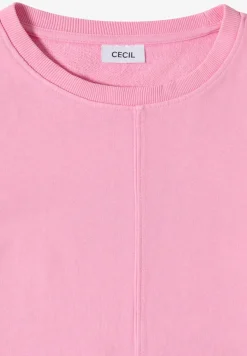 Sweater met 3/4 mouwen en trekkoord