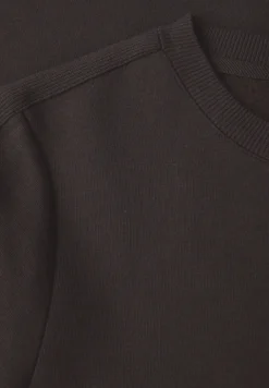 Sweater met geribd detail