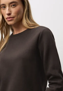 Sweater met geribd detail