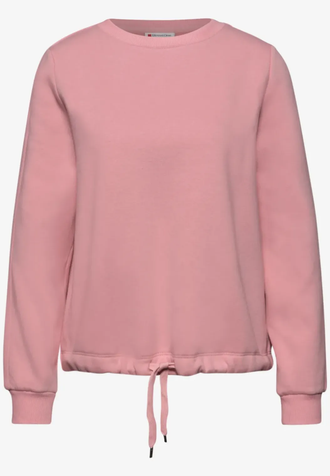 Sweater met geribd detail