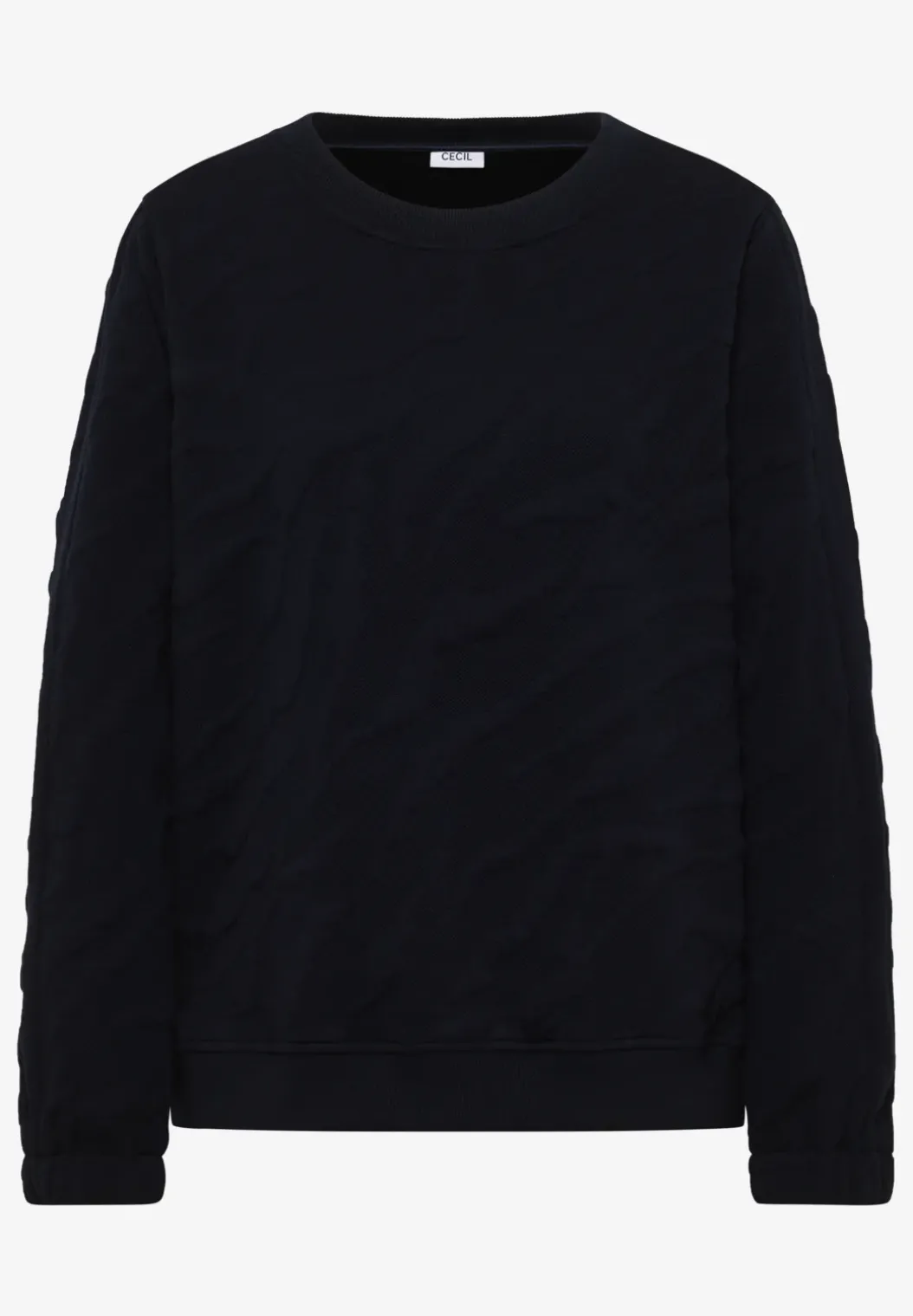 Sweater met gestructureerd patroon