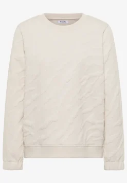 Sweater met gestructureerd patroon