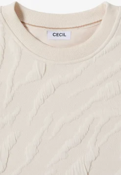 Sweater met gestructureerd patroon