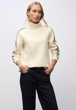 Sweater met opstaande kraag