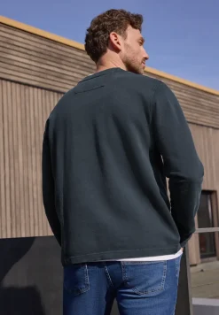 Sweater met ronde hals in een zachte stof