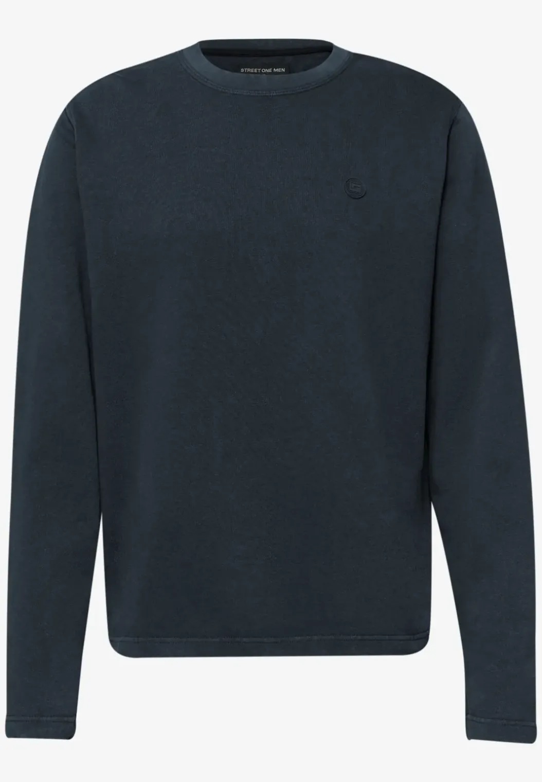 Sweater met ronde hals in een zachte stof