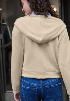 Sweatjack in een kort model