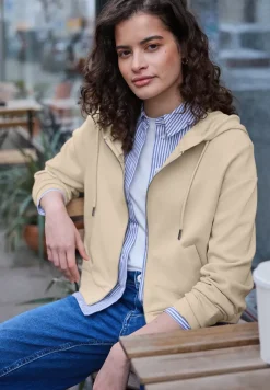 Sweatjack in een kort model