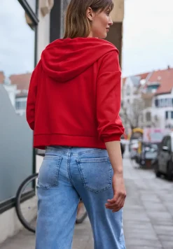 Sweatjack in een kort model