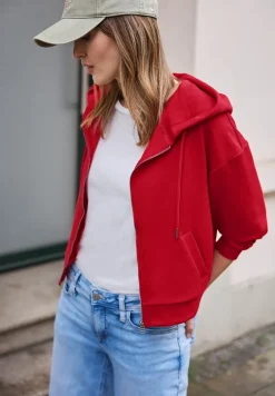Sweatjack in een kort model
