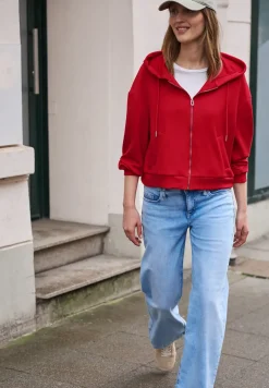 Sweatjack in een kort model