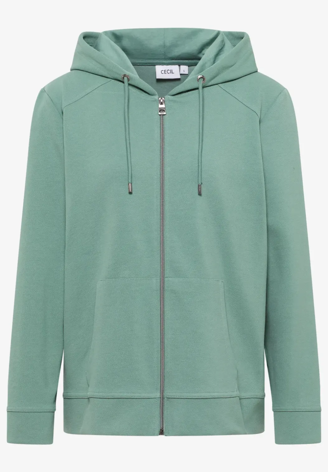 Sweatjack met textuur