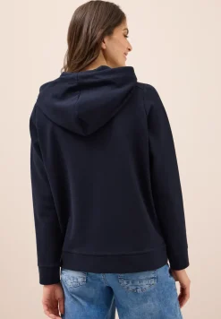 Sweatjack met textuur