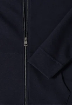 Sweatjack met textuur