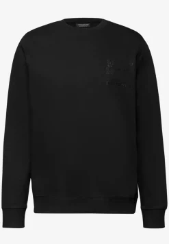 Sweatshirt met gedetailleerde print