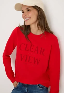 Sweatshirt met tekst