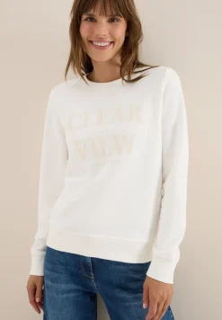 Sweatshirt met tekst