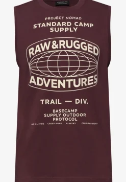 Tanktop met ronde hals en fotoprint
