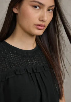 Top met mesh detail