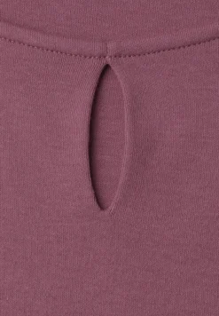 Top met ronde hals en uitgesneden detail