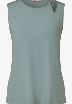 Top met uitsnijdingen en details